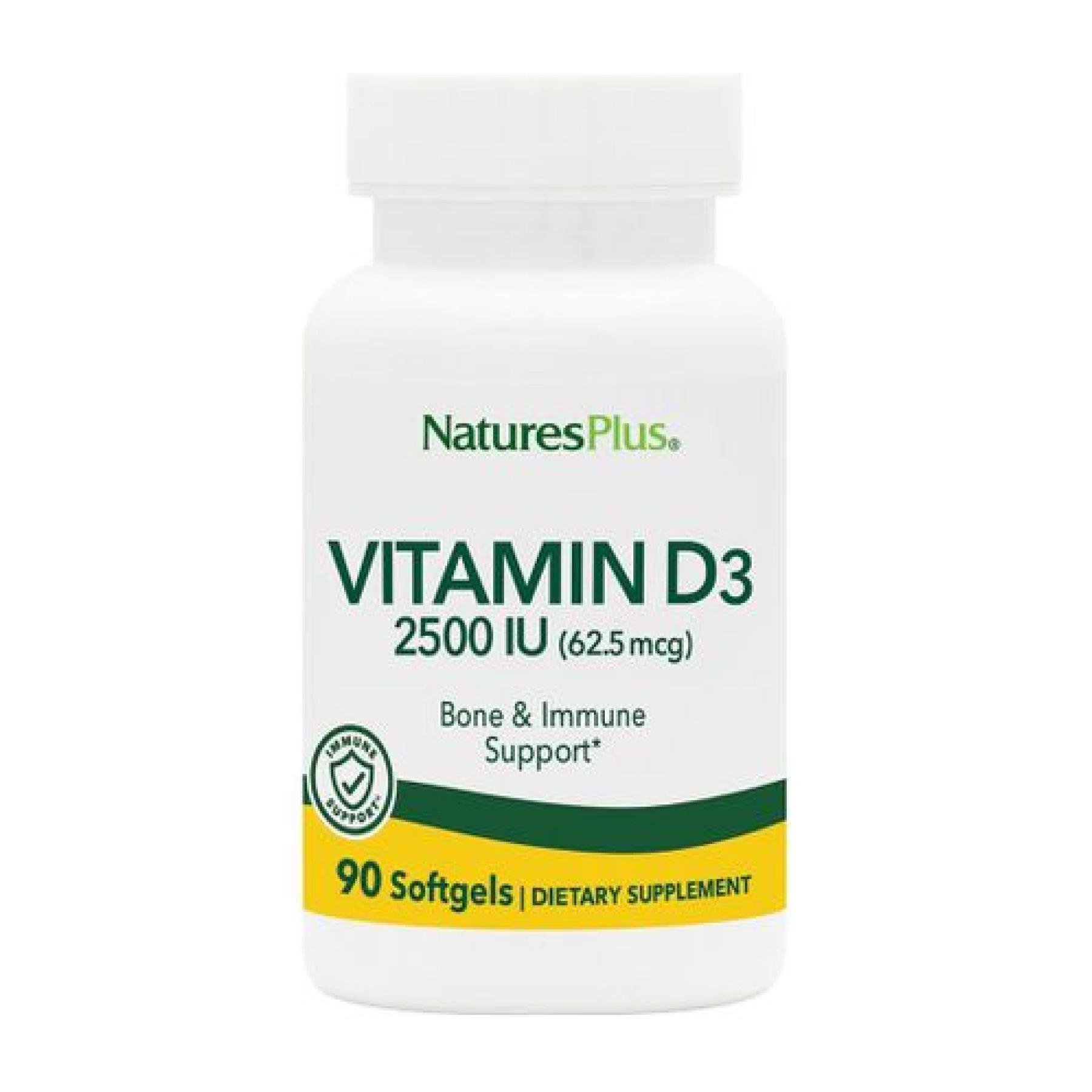 Вітамін D3 2500 IU 90 softgels (2023-10-3224)