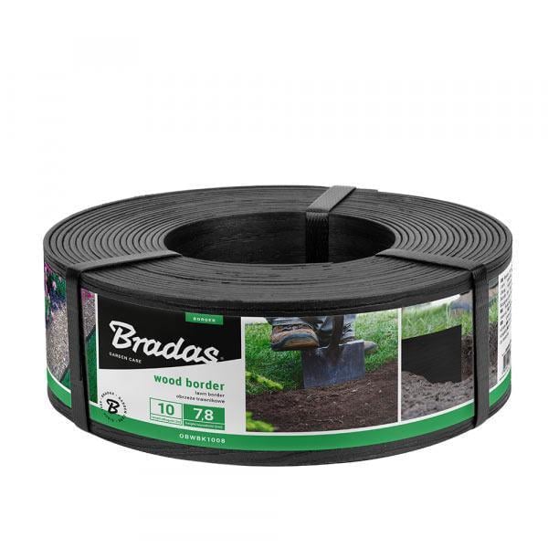 Бордюрная лента Bradas Wood Border 78х2,8 мм 10 м Черный (OBWBK1008) Бордюрная лента Bradas Wood Border 78х2,8 мм 10 м Черный (OBWBK1008)