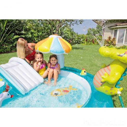 Ігровий центр Intex Крокодил (158927) - фото 3 Ігровий центр Intex Крокодил (158927) - фото 3