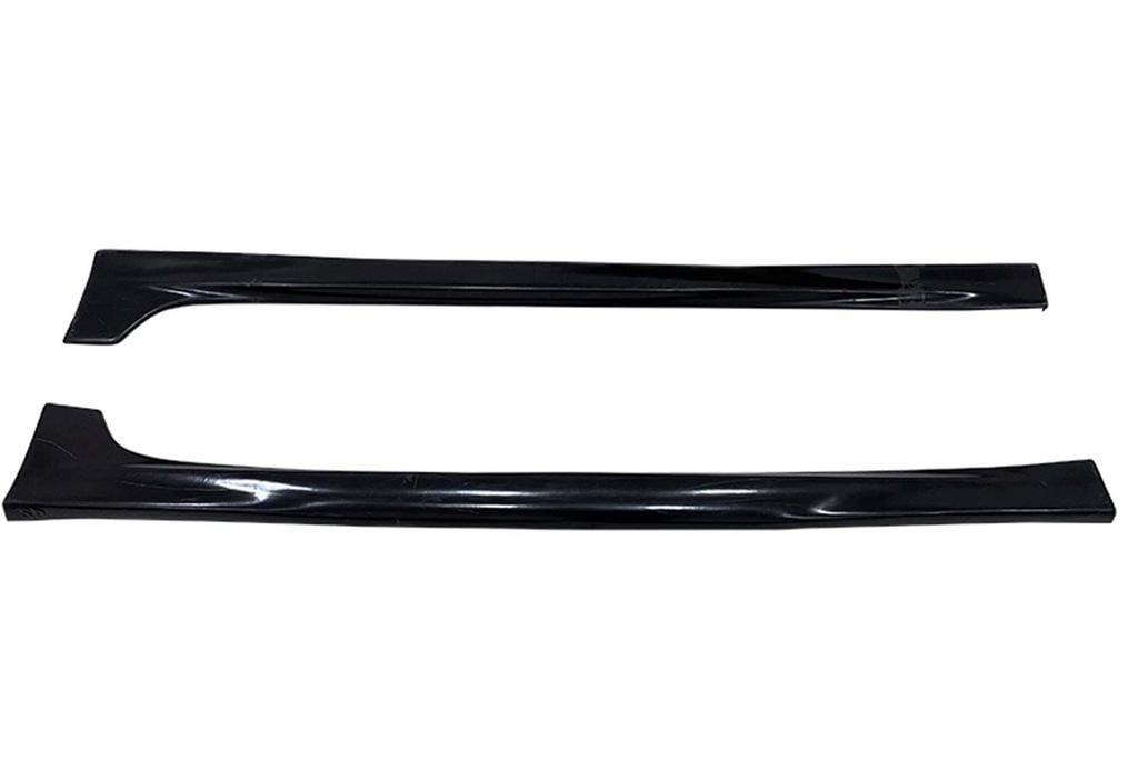 Пороги боковые DPT для Skoda Octavia III A7 2013-2019гг. abs-пластик Черный глянец (130742)