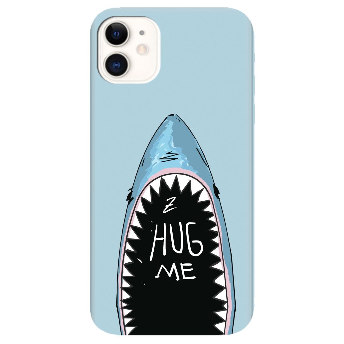 Силиконовый чехол Zorrov для Apple iPhone 11 Hug me (12130050146072026) - фото 1