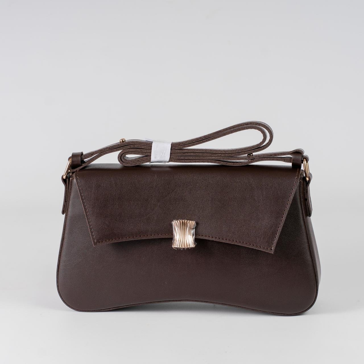 Сумка женская багет XENIA № 28-24 Коричневый - фото 1 Сумка женская багет XENIA № 28-24 Коричневый - фото 1