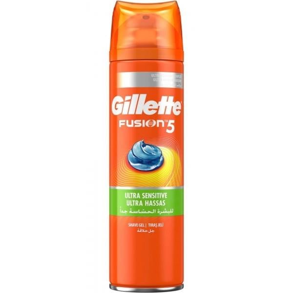 Гель для бритья Gillette Fusion 5 Ultra Sensitive 200 мл (7413719)