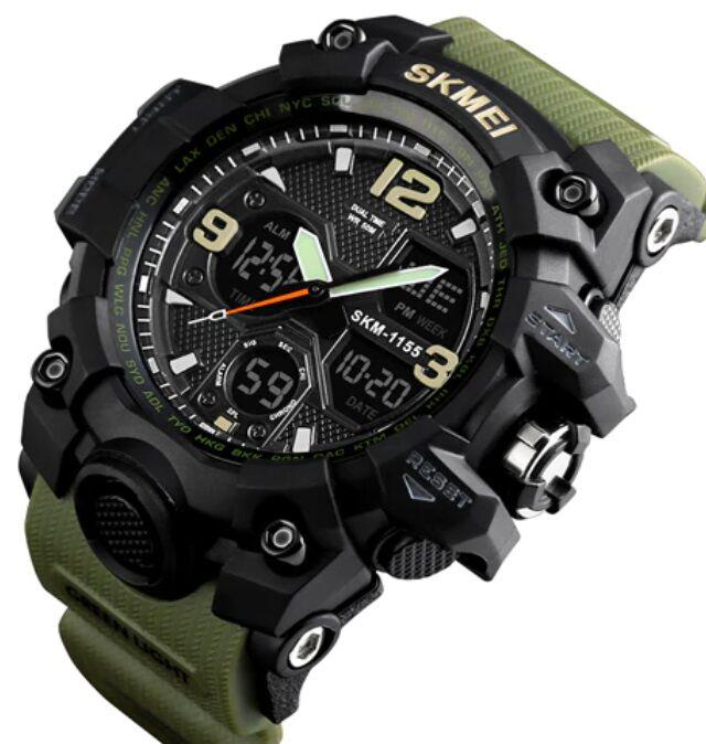 Годинник кварцевий Skmei 1155 Hamlet Green