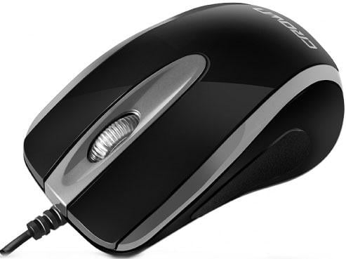 Мышь Crown CMM-014 USB 2.0 Black/Silver (41321) Мышь Crown CMM-014 USB 2.0 Black/Silver (41321)