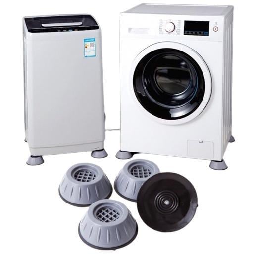 Антивибрационные подставки для стиральной машины на ножки 10х3,5 см 4 шт. Серый - фото 2 Антивибрационные подставки для стиральной машины на ножки 10х3,5 см 4 шт. Серый - фото 2