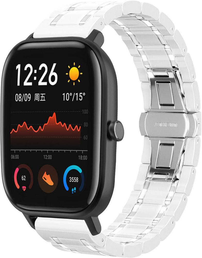 Ремешок керамический Ceramo для Amazfit GTS White (28737-29)