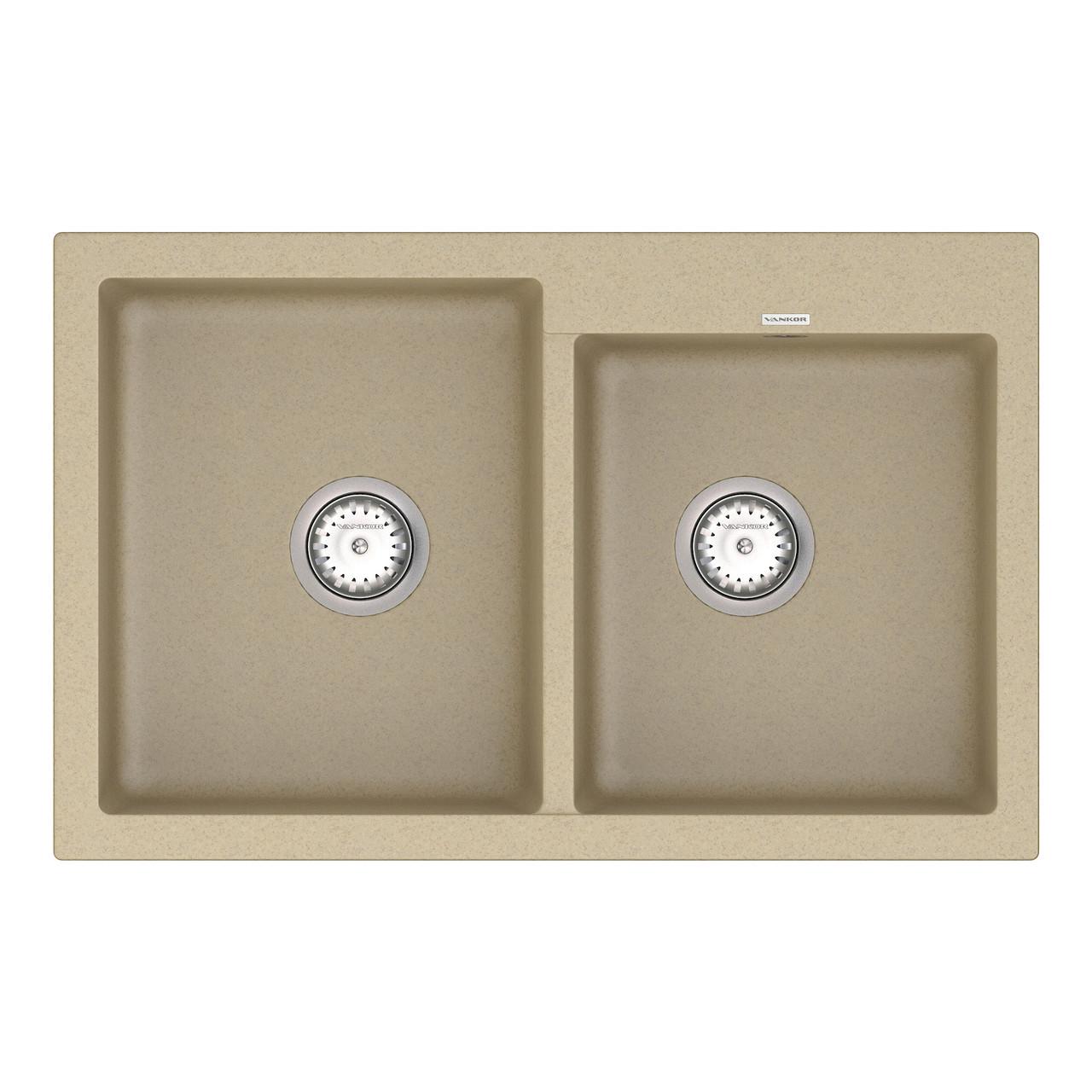 Кухонна мийка з сифоном Orman OMP 05.80 Safari