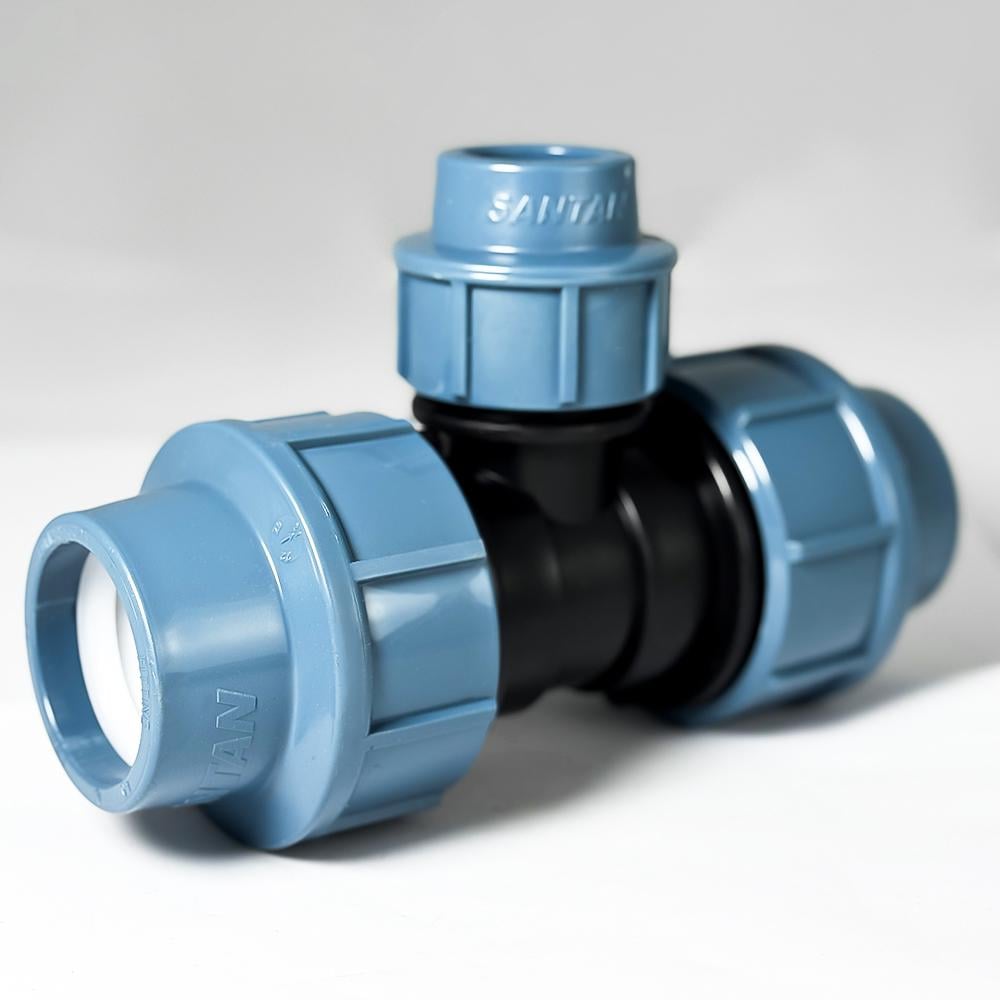 Трійник затискний SANTAN 40х25х40 мм (323458) - фото 4 Трійник затискний SANTAN 40х25х40 мм (323458) - фото 4