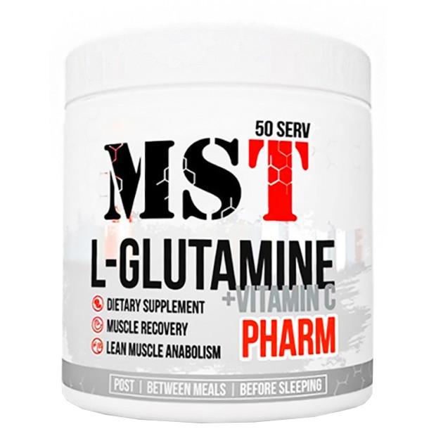 Аминокислота MST L-Glutamine + Vitamin C 260 г (3501)