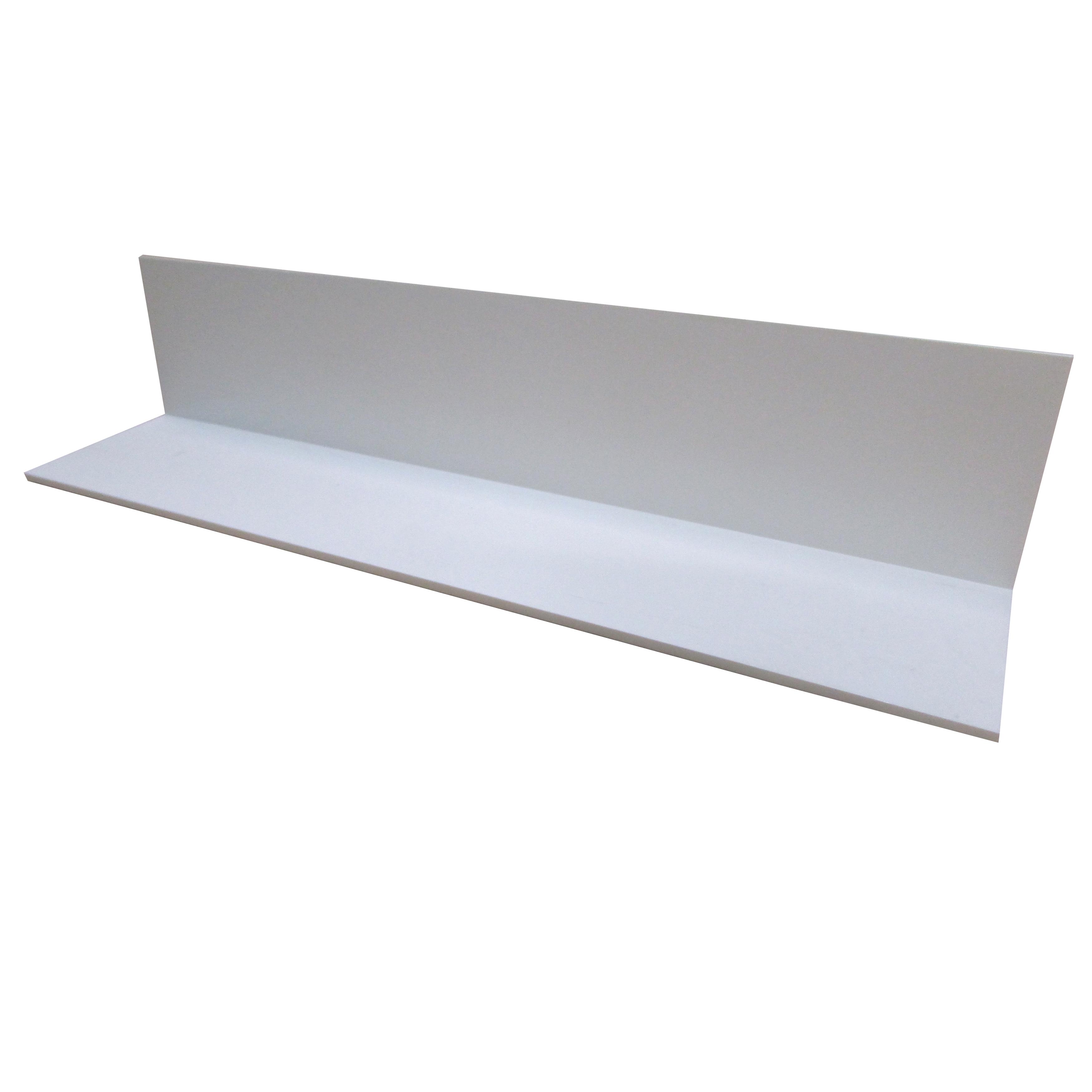 Профиль облицовочный ПВХ 80x3500x2 мм Белый - фото 4 Профиль облицовочный ПВХ 80x3500x2 мм Белый - фото 4