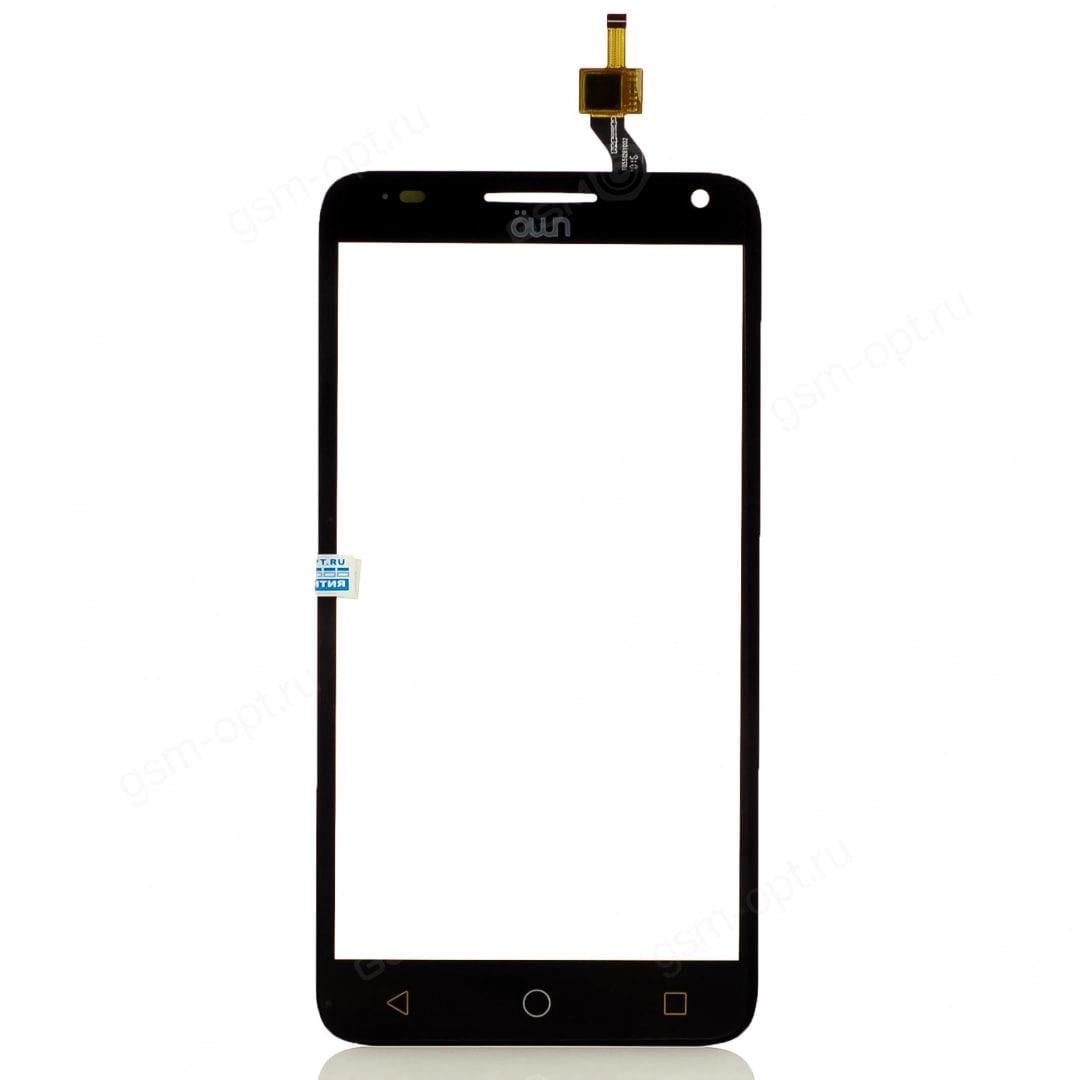 Скло сенсорне для Alcatel 5025D Pop 3 Чорний (29702325)