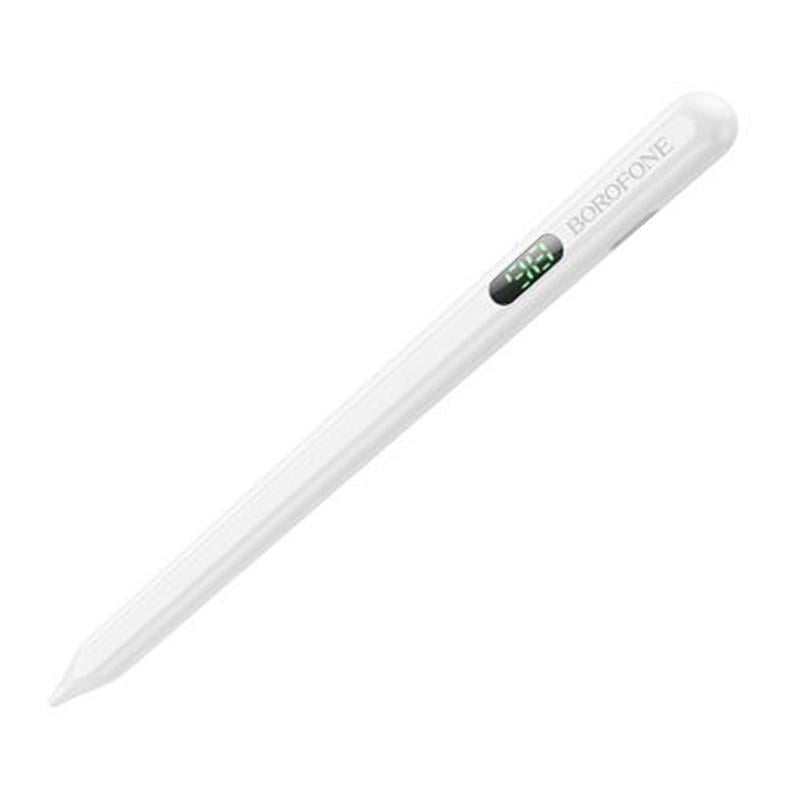 Стилус Borofone BG101 Active capacitive pen with digital display for iP White (00000073963_1)