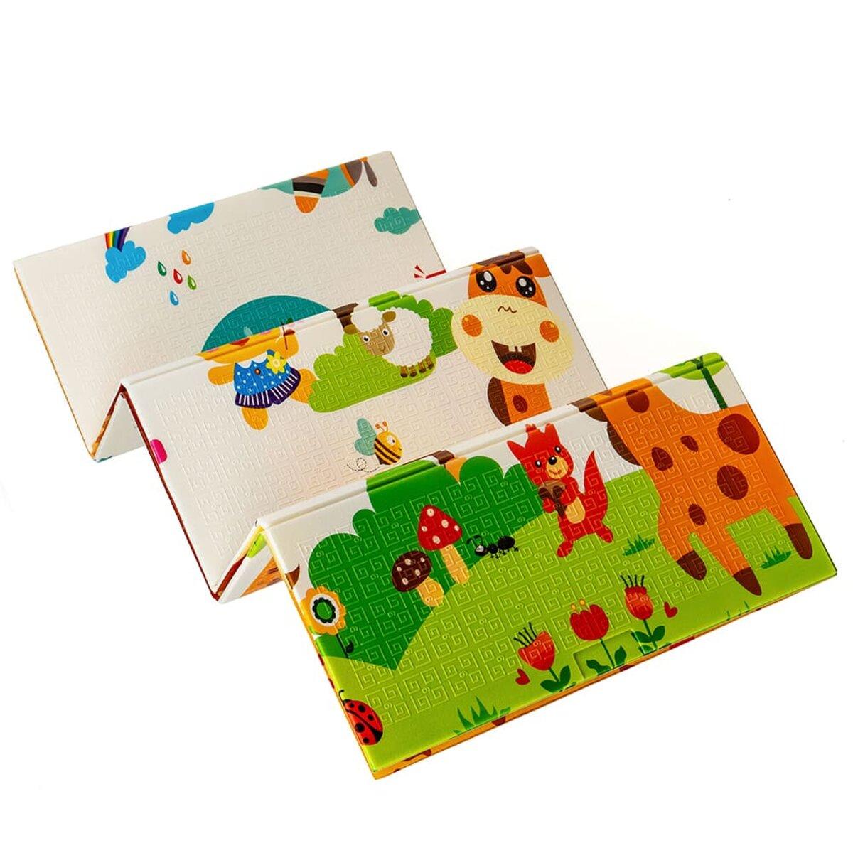 Термоковрик для детей 147см х 177см х 8мм Лисички-Ростомер (SW-00003033)