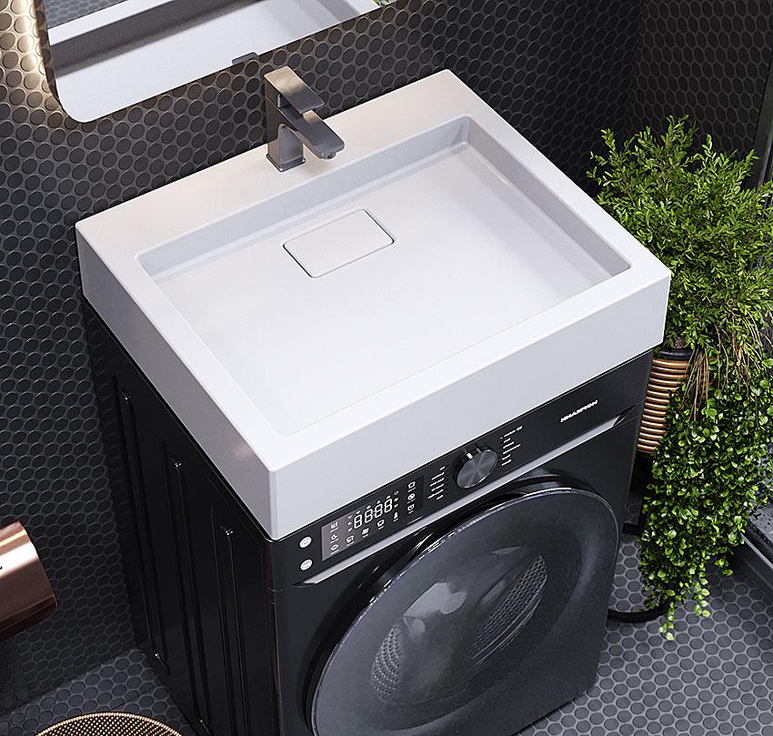 Умивальник на пральну машину Luxor Line Білий (743) - фото 9