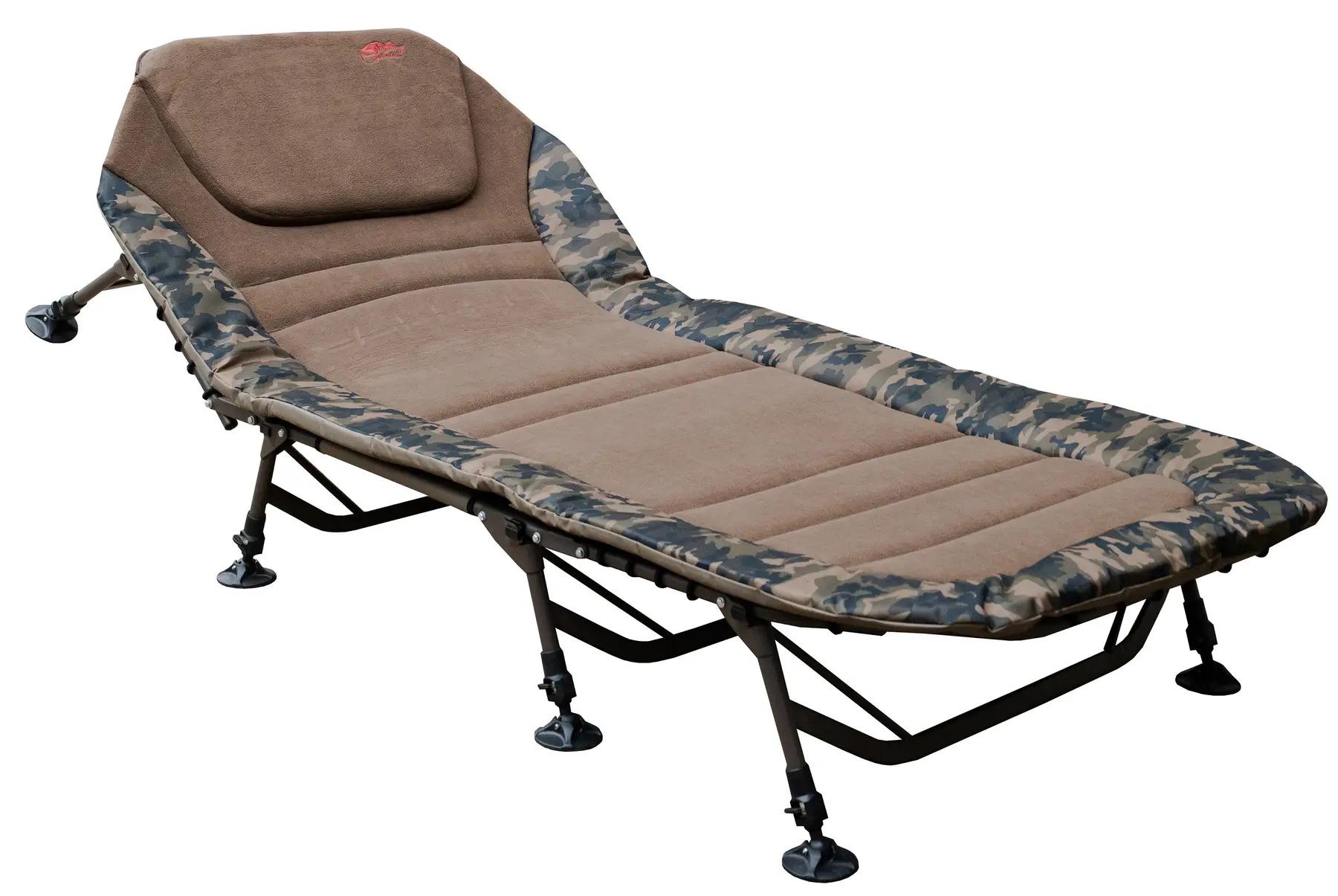 Кемпинговая раскладушка TRAMP WIDE Camo TRF-070 до 150 кг (551390)