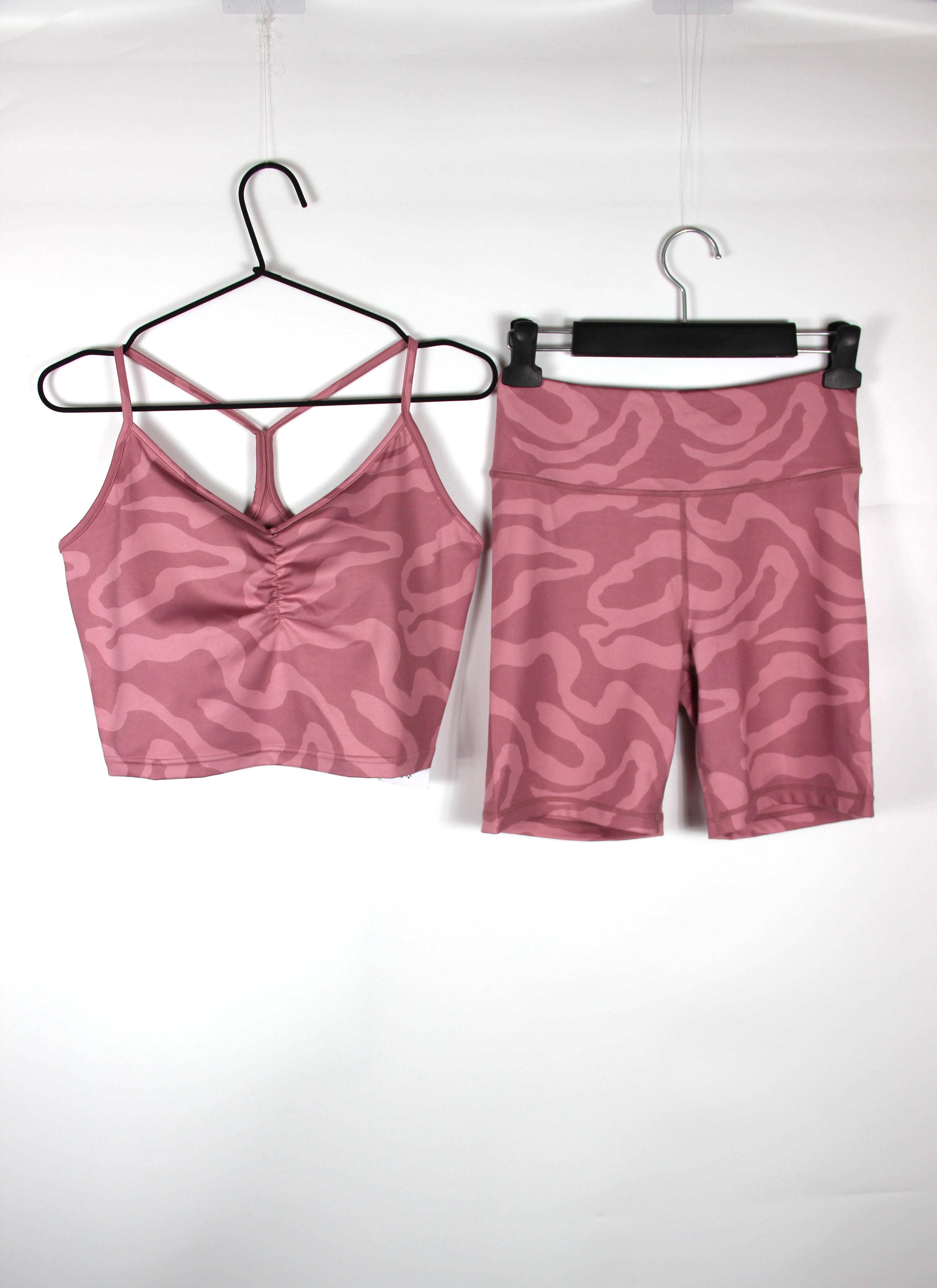 Костюм ONLY 15339345 принт M Розовый