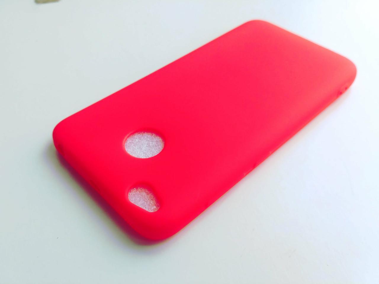 Силіконовий чохол Xiaomi redmi 4x матовий Червоний 1277P - фото 2 Силіконовий чохол Xiaomi redmi 4x матовий Червоний 1277P - фото 2
