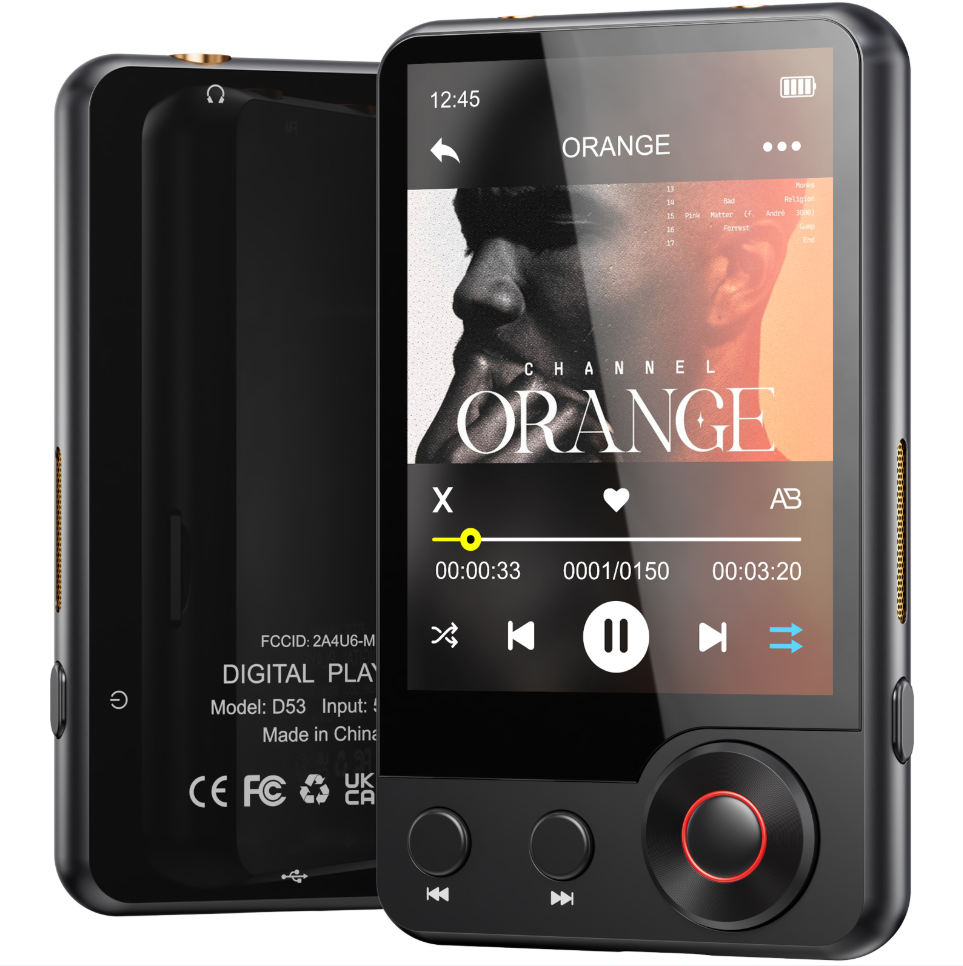 MP3-плеєр M15 сенсорний Wi-Fi Bluetooth 64 ГБ (D53M)
