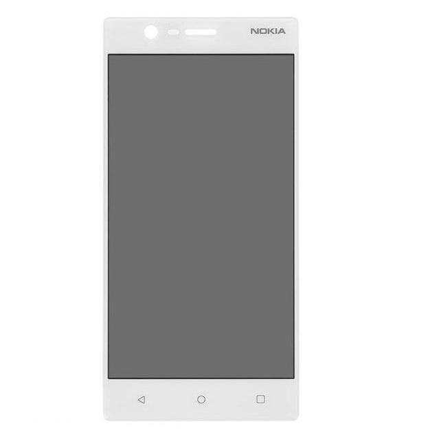 Дисплейный модуль Liquid Crystal Display/Touchscreen для Nokia 3 TA-1032 Белый (000043711)