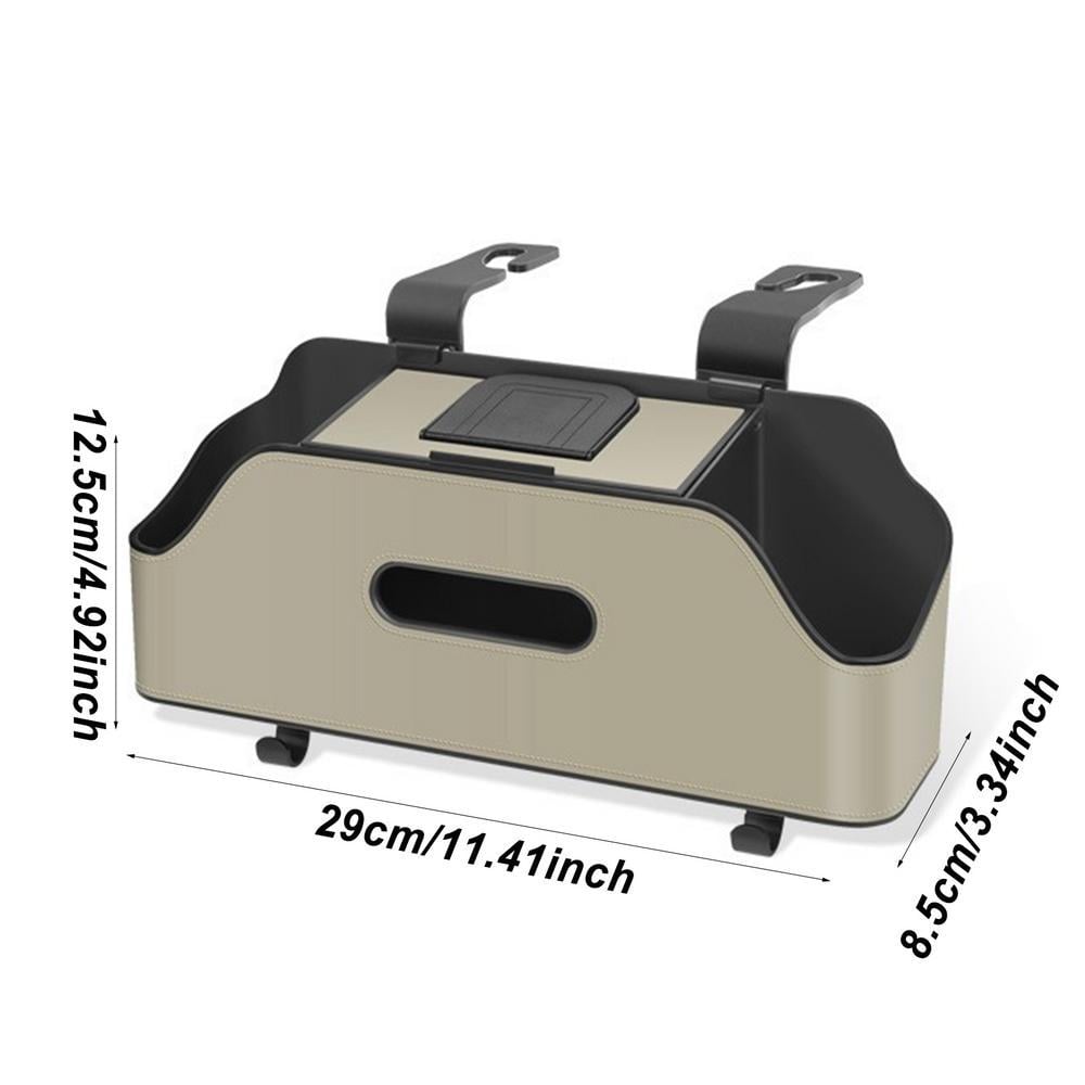 Органайзер автомобільний Ningbo підстаканник/серветниця на спинку заднього сидіння Бежевий (52009) - фото 3
