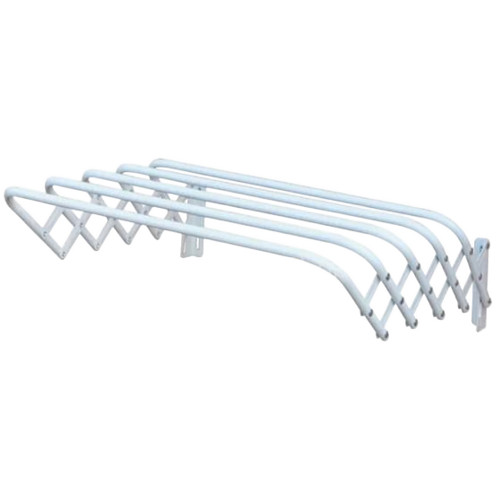 Сушилка настенная для белья Eurogold Sun 0708R 80 см металлическая со складным механизмом Белый (147-46-90224)