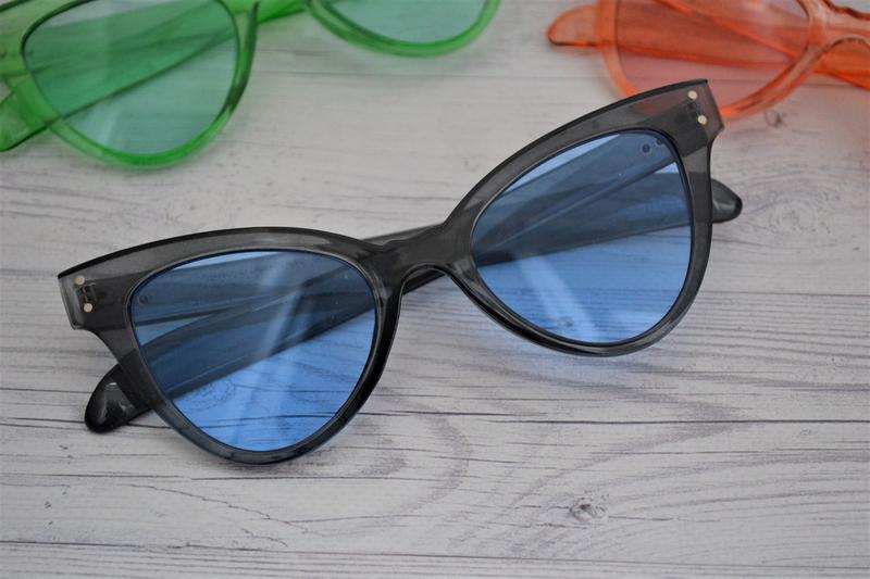 Очки солнцезащитные Кошачий глаз №1 Серый