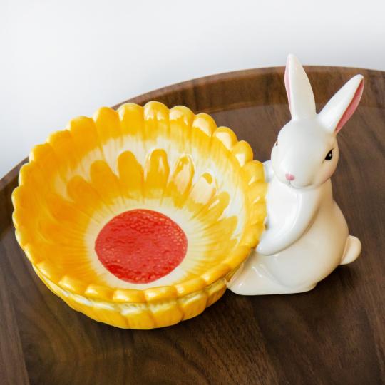 Пиала Пасхи Elisey Ромашка керамическая 16 см Желтый (135-81-5006-005) - фото 4 Пиала Пасхи Elisey Ромашка керамическая 16 см Желтый (135-81-5006-005) - фото 4