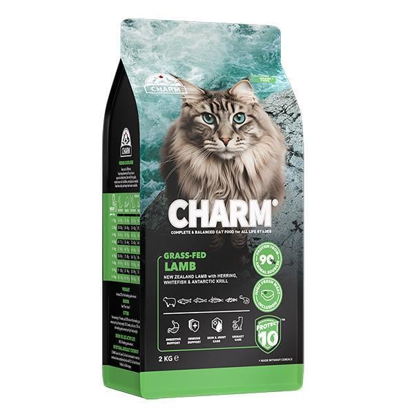 Корм для кошек сухой беззерновой Charm Grass-Fed Lamb 2 кг
