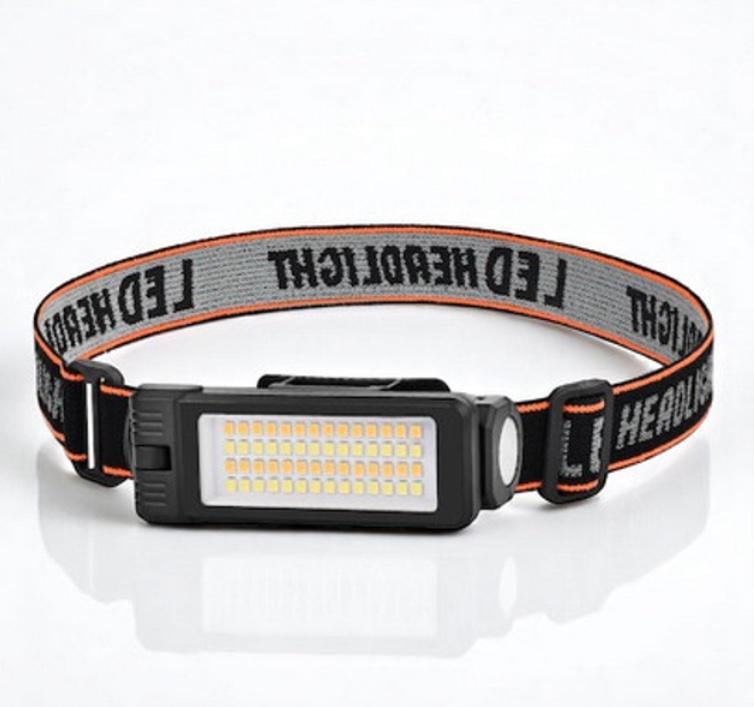 Фонарь налобный аккумуляторный PL-195 влагонепроницаемый с магнитом ЗУ type-C Фонарь налобный аккумуляторный PL-195 влагонепроницаемый с магнитом ЗУ type-C