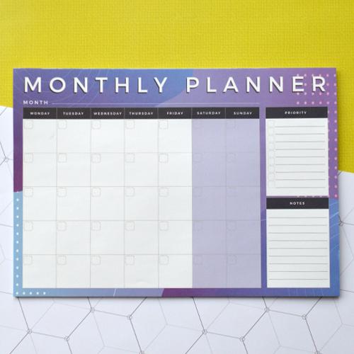 Планинг на месяц на магните Figasse Фиолетовый