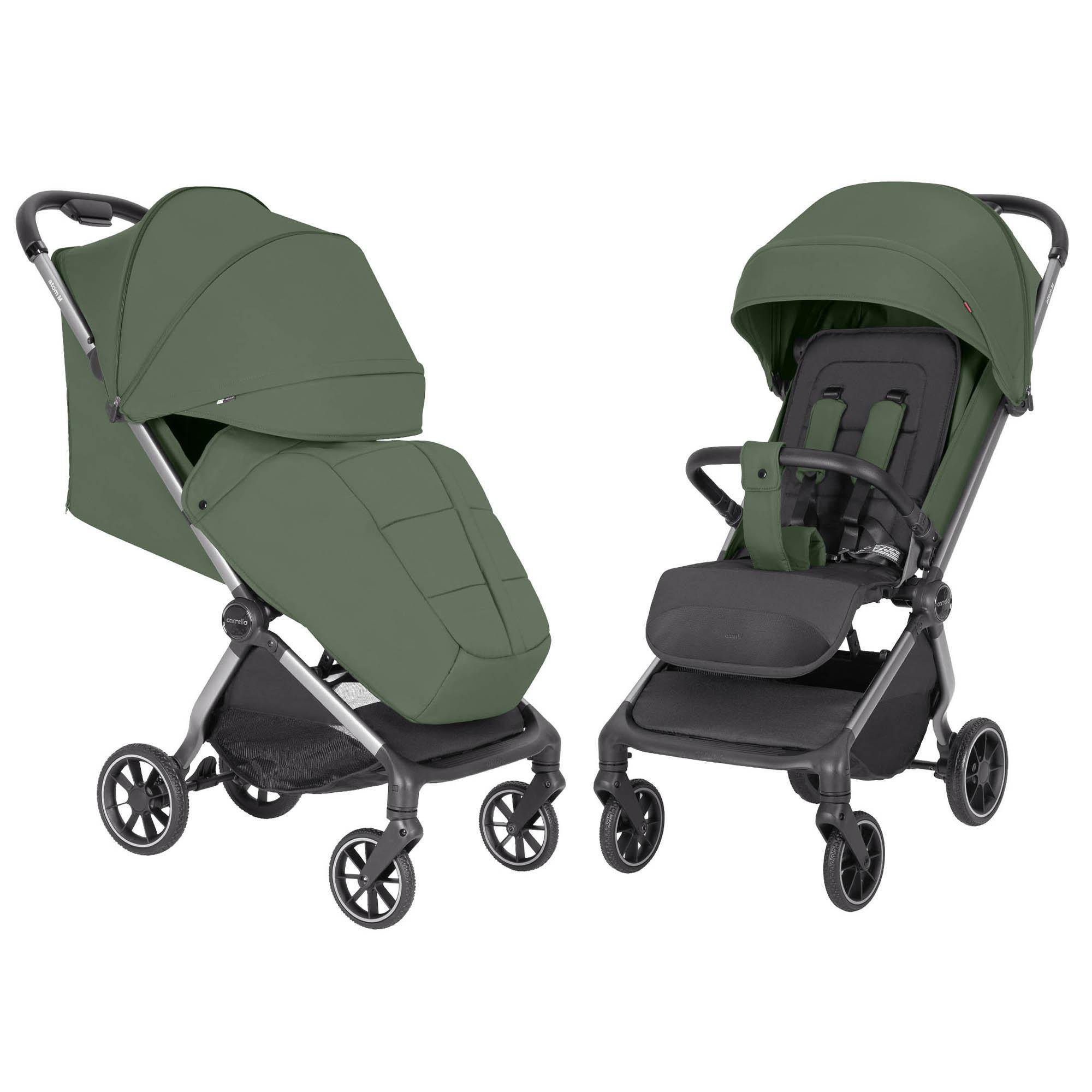 Коляска-книжка Carrello Atom M Echo Green (CRL-5527) - фото 3 Коляска-книжка Carrello Atom M Echo Green (CRL-5527) - фото 3