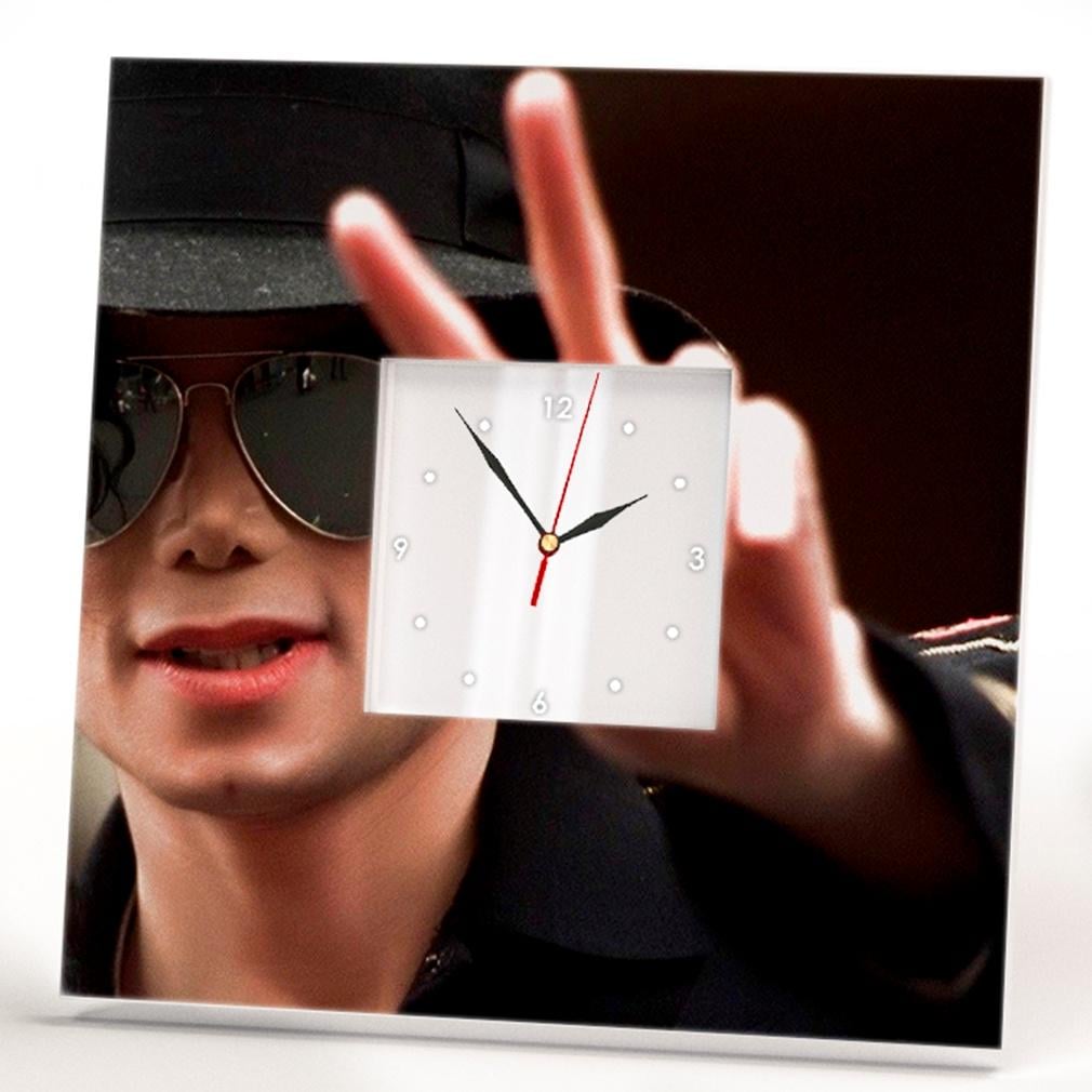 Часы Певец Майкл Джексон 260x260 мм (C00948) Часы Певец Майкл Джексон 260x260 мм (C00948)