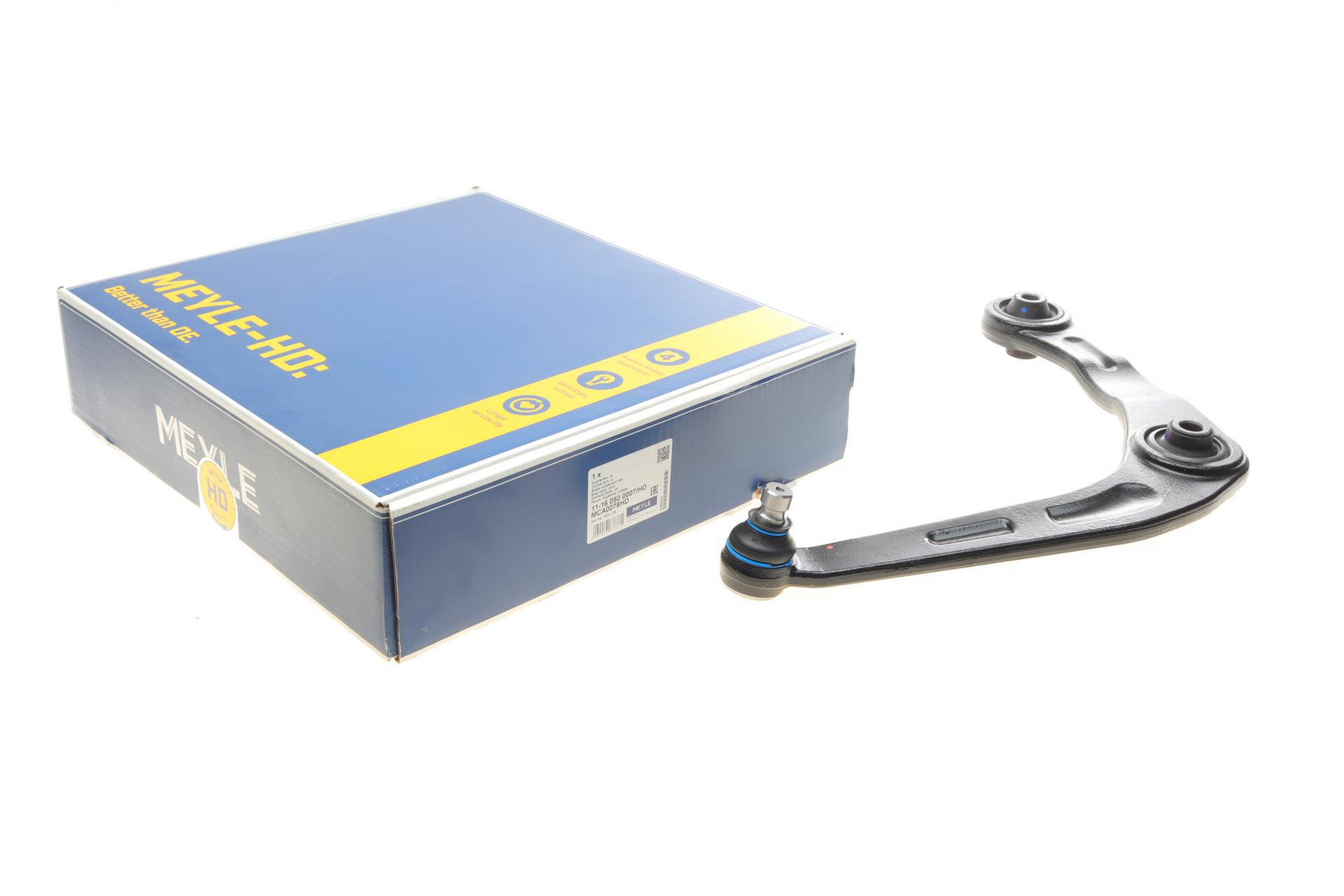 Рычаг подвески Meyle передний/снизу R Peugeot 206 98- (11-16 050 0007/HD)