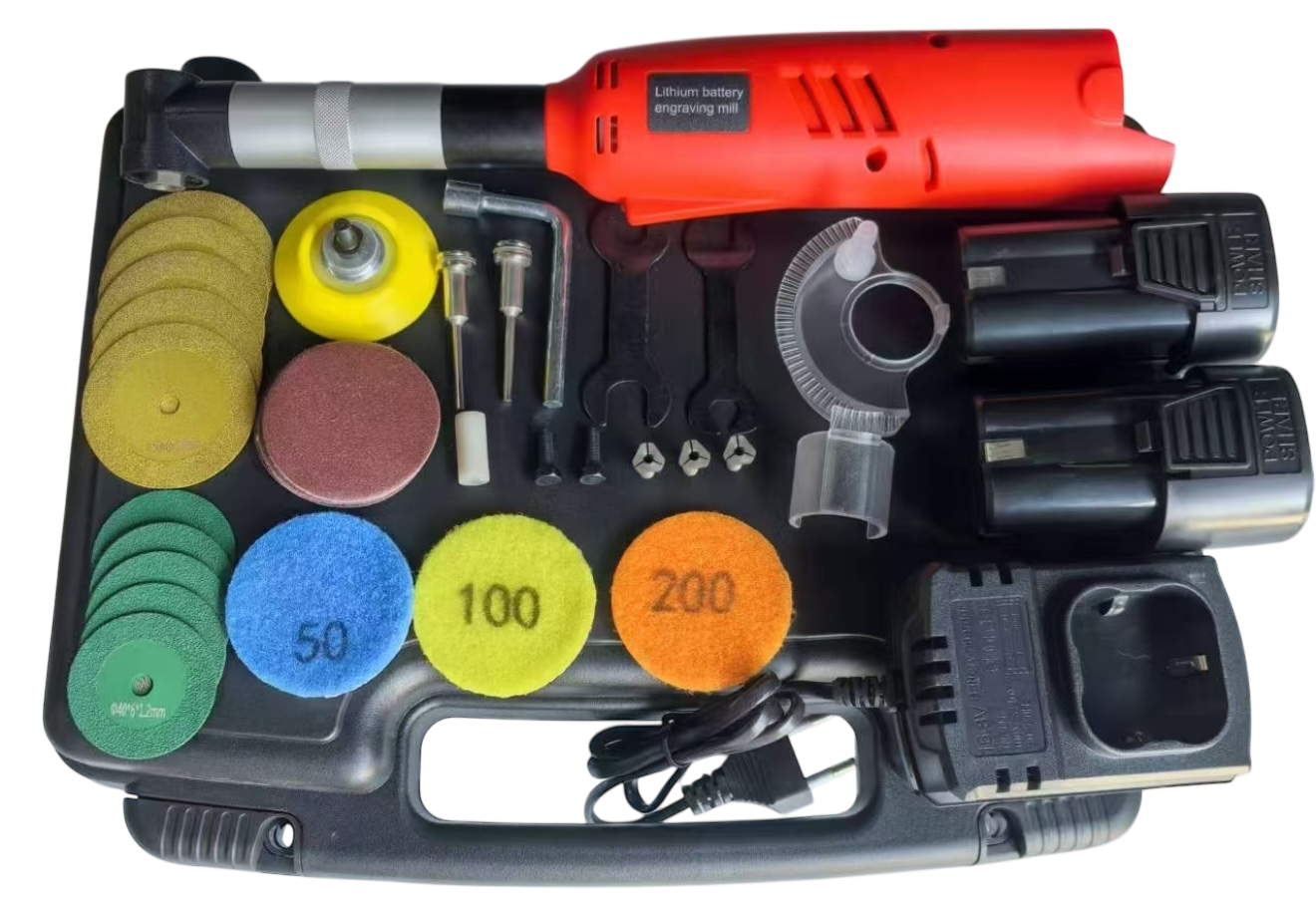 Гравер кутовий Layeron з 2 акумуляторами (L0064) Гравер кутовий Layeron з 2 акумуляторами (L0064)