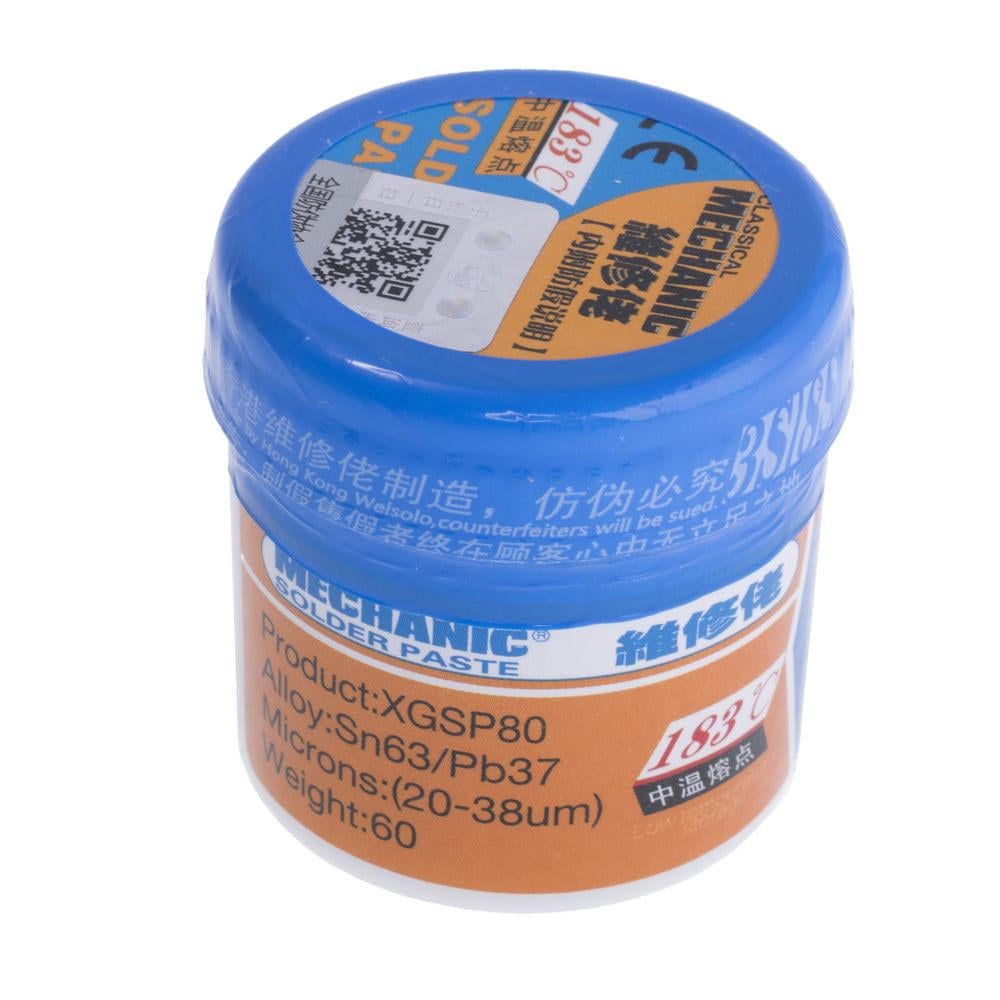 Паяльная паста Mechanic XGSP80 Sn63/Pb37 60 г (ART-14226)