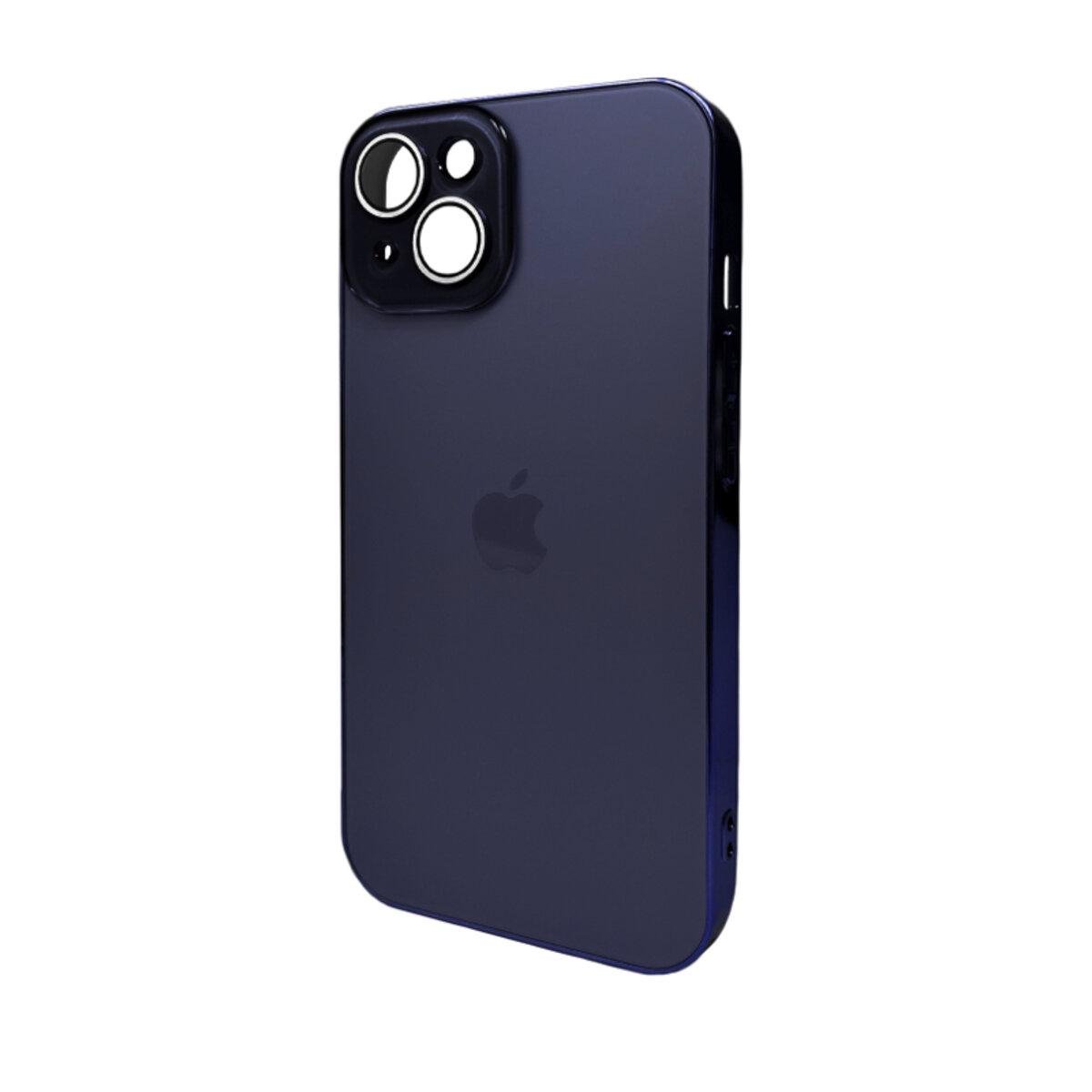 Протиударний чохол для Apple iPhone 14 Sapphire Frame MagSafe Deep Purple