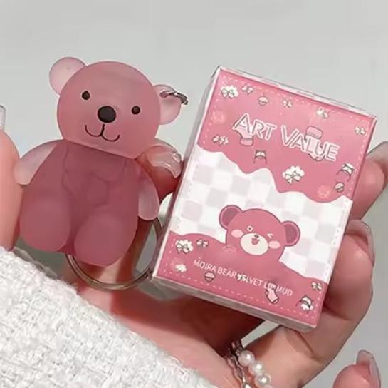 Помада-тинт брелок Медвежонок оттенок 01 матовый (4046) Помада-тинт брелок Медвежонок оттенок 01 матовый (4046)