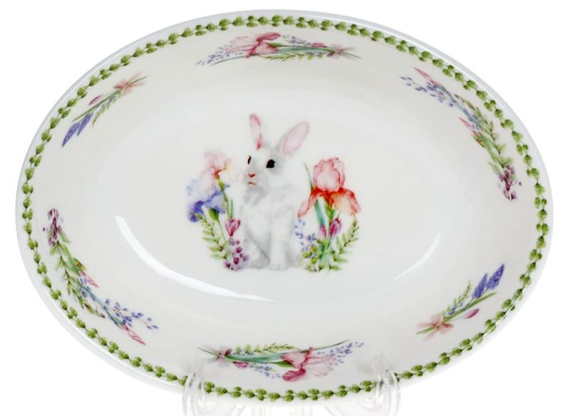 Пиала овальная Весенняя история 17 см фарфор (BD-498-184)