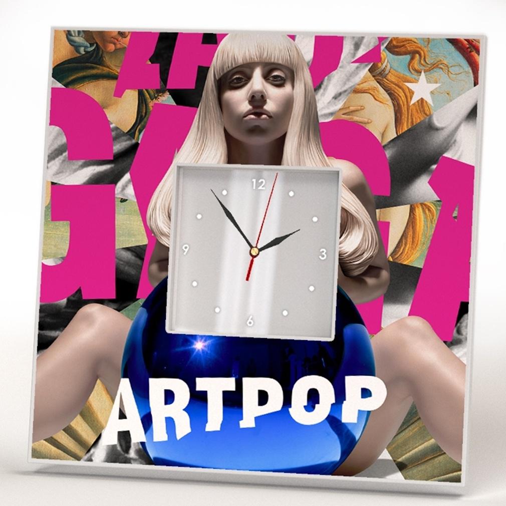 Часы Lady Gaga 260x260 мм (C00844)
