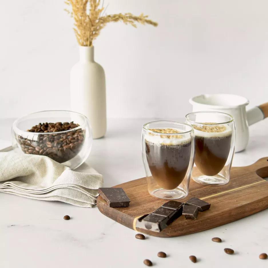 Набор стаканов DUKA LISE с двойными стенками 130 мл 2 шт. Прозрачный (1212397) - фото 5 Набор стаканов DUKA LISE с двойными стенками 130 мл 2 шт. Прозрачный (1212397) - фото 5