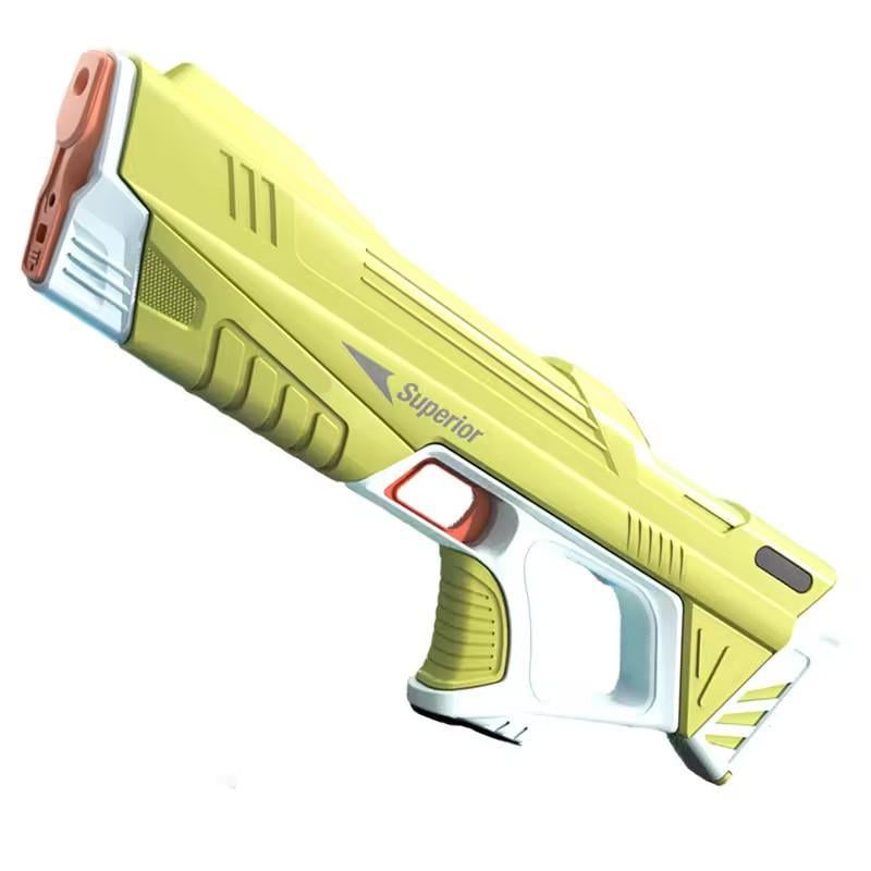 Дитячий іграшковий автомат водяний акумуляторний Water Gun 2302 310 мл Yellow (00000070616_2)