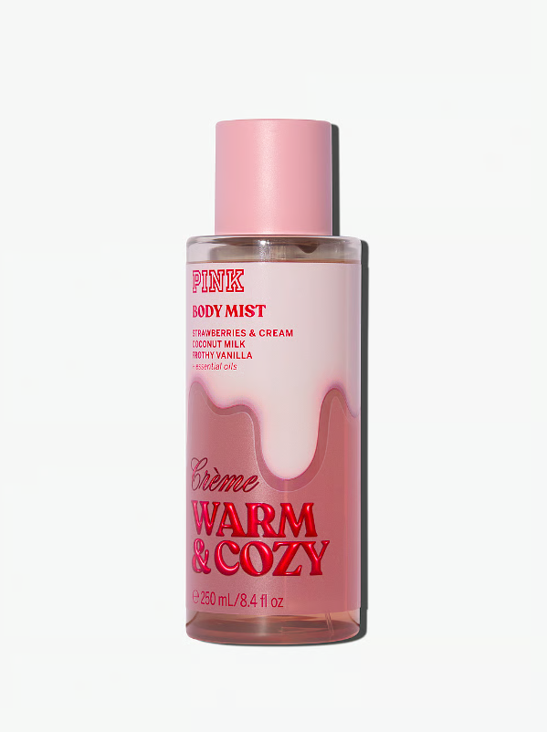 Спрей для тіла Victoria's Secret Pink Warm & Cozy Crème 250 мл (37091137)