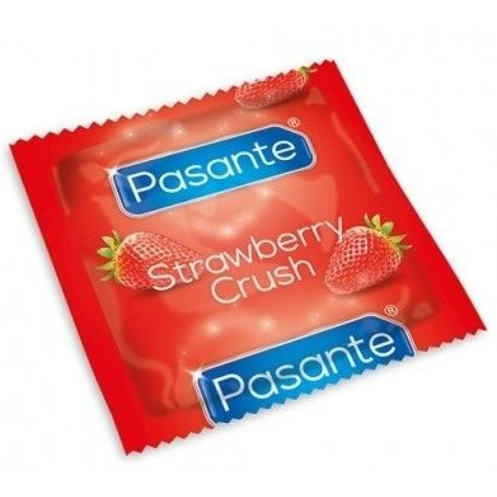 Презерватив Pasante Strawberry Flavour 53 мм (1050KA-1) - фото 2