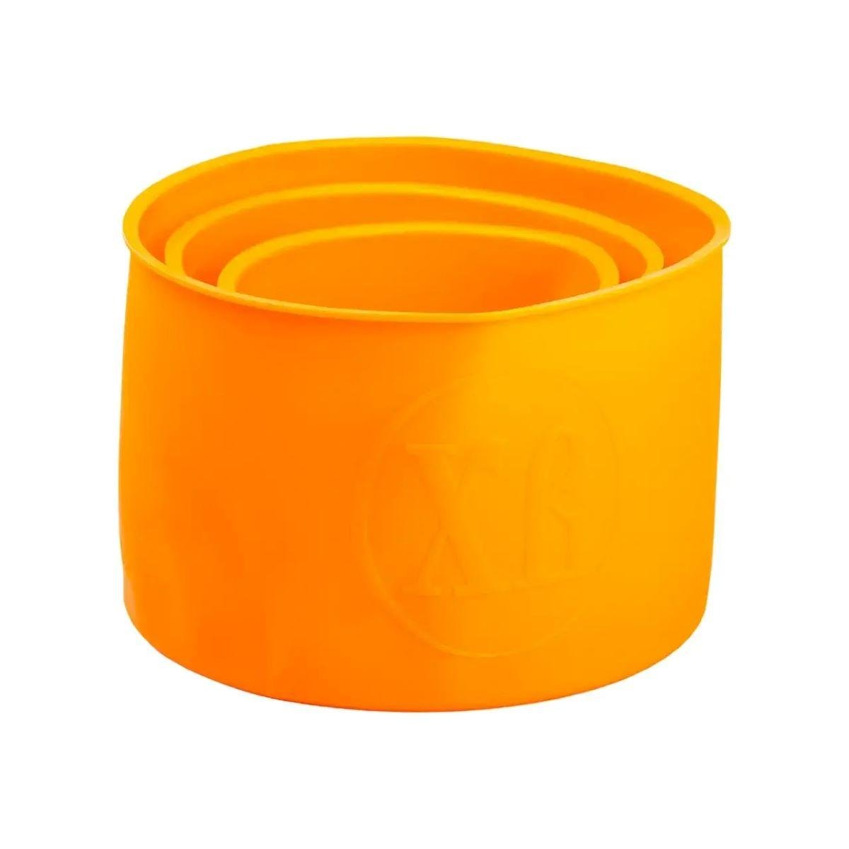 Набор форм для выпечки силиконовые кулича 3 шт. 1,7 л/1 л/0,6 л Оранжевый (HP-35-557O) - фото 2 Набор форм для выпечки силиконовые кулича 3 шт. 1,7 л/1 л/0,6 л Оранжевый (HP-35-557O) - фото 2