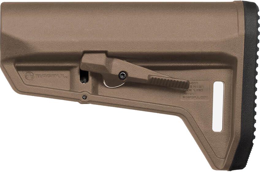 Приклад Magpul MOE SL-K Mil-Spec на трубу AR15 fde (94749) - фото 3 Приклад Magpul MOE SL-K Mil-Spec на трубу AR15 fde (94749) - фото 3