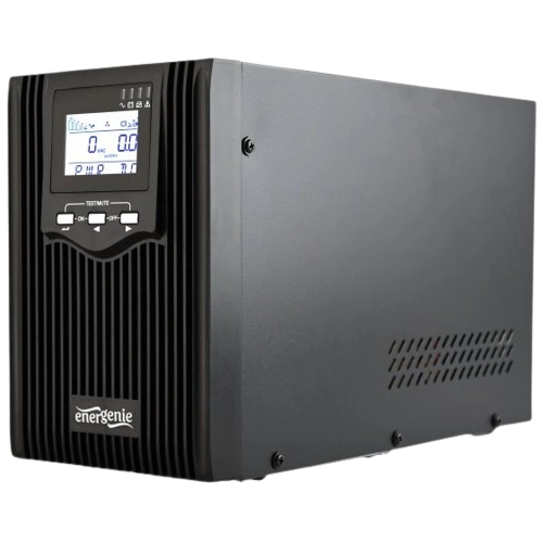 Стабілізатор напруги EnerGenie EG-UPS-PS2000-01 2000ВА 1600 Вт 9 Ah Black (34064212)