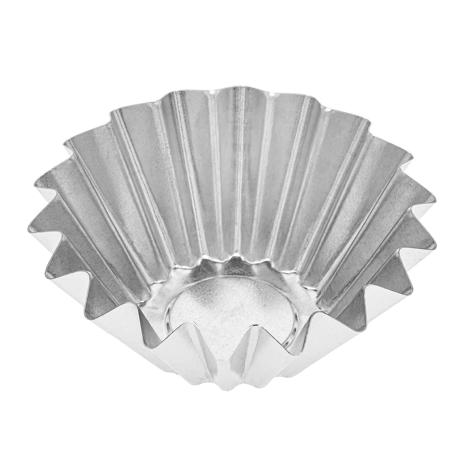 Формочка большая для выпечки корзин/кексов и тарталеток Ø 12,5х6,5х5 см (84137) Формочка большая для выпечки корзин/кексов и тарталеток Ø 12,5х6,5х5 см (84137)