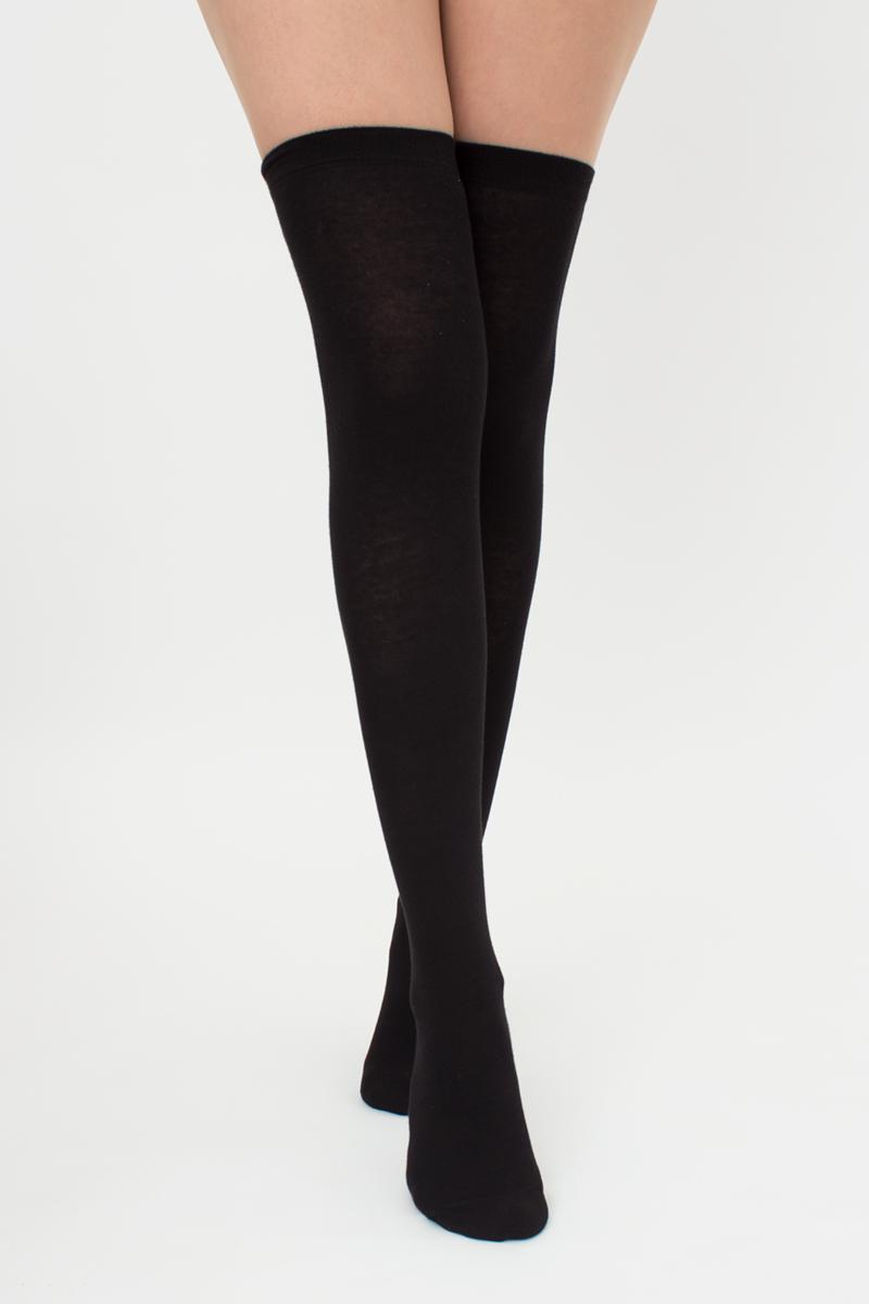 Гольфи бавовняні без малюнка Giulia WB1 CLASSIC р. 36/40 Black (2000115524482)