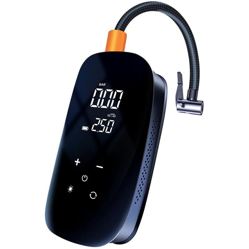 Компрессор автомобильный портативный Andowl Q-CQ150 с цифровым LED дисплеем поршневый универсальный (6a6f2397) - фото 1 Компрессор автомобильный портативный Andowl Q-CQ150 с цифровым LED дисплеем поршневый универсальный (6a6f2397) - фото 1